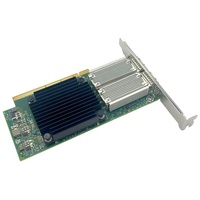 Tarjeta de Red con Chip X-5 VPI, Doble Puerto QSFP28, Interfaz PCIe 3.0x16, Piezas de Computadora MCX556A-ECAT