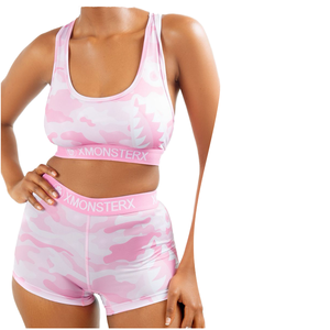 Conjunto de sujetador sin costuras y bragas de talle alto para mujer, con cintura elástica, control de abdomen, ropa interior cómoda, marca privada - Product Image 5