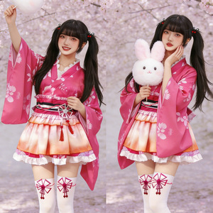Kimono japonais pour tous les membres de l'<span class=keywords><strong>Anime</strong></span> Love Live Summer Festival Yukata Awakening Maki Hanon Eri Pure Land Otaku Dance - Product Image 2