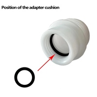 Adaptateur pour bouteille à bulles PET calibre 28 pour machines Sodastream (Fizzi DUO Terra Art Gaia A200)