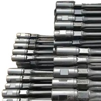 Tige de pompage API 11B en acier allié de grade D haute résistance, solide, pour pompes à entraînement, équipement de puits profond pour le secteur pétrolier