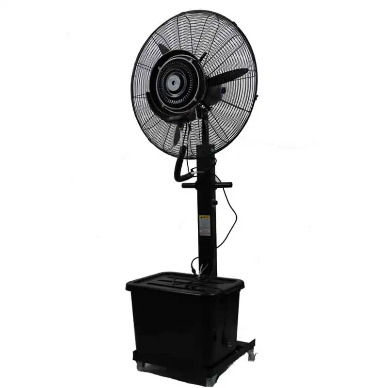 Vente en gros, puissant ventilateur de refroidissement à Air industriel, brumisateur électrique, ventilateur de Table de pulvérisation d'eau avec fournisseur de pulvérisation d'eau