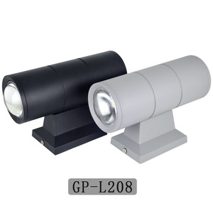 Lámpara de Pared LED para Exteriores Gepu, 6W, Aluminio, Moderna, Minimalista, Redonda, de Superficie, para Interiores y Exteriores - Product Image 2