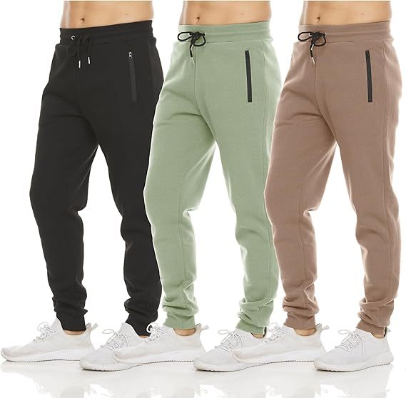 Apparel Men s Sweatpants Fleece Open