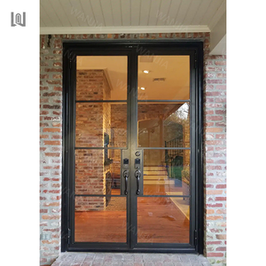 <span class=keywords><strong>Porte</strong></span> d'entrée en fer forgé française au design minimaliste antivol, <span class=keywords><strong>porte</strong></span> <span class=keywords><strong>extérieure</strong></span> de maison, <span class=keywords><strong>porte</strong></span> d'entrée arquée moderne, <span class=keywords><strong>porte</strong></span> de sécurité d'entrée - Product Image 4