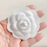 Broche artisanale en tissu artisanal avec fleur, épingle à cheveux, vêtements de fête de mariage, boîte-cadeau, accessoires de décoration, épinglettes