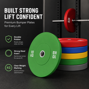 HUISHENG Colorful Rubber <strong>Bumper</strong> <strong>Weight</strong> Plates Barbell Plates Crossfit Competition Home Commercial Gym Training - Product Image 4