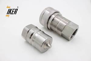 HANSEN <span class=keywords><strong>PARKER</strong></span> accoppiamento a sgancio rapido idraulico SS 304 1/2 ''NPT ISO 7241-B - Product Image 5