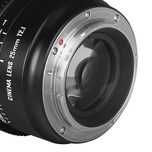 MEKE 25MmT2, 1 S35Lente de película principal EFInstalar cámara de película camcorderEOS <span class=keywords><strong>C100</strong></span> Mark II C200 EOS 300 Mark II BMPCC - Product Image 2