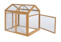 Offre Spéciale extérieur toit étanche poulaillers sapin bois grande taille durable cage à poulet en bois maison avec nichoir