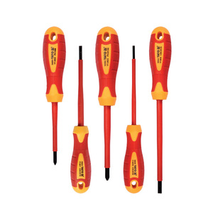 Yato Insulated Screwdriver <b>Set</b> Slotted Phillips Cross YT2827 Hand <b>Tool</b> Kit - Product Image 1