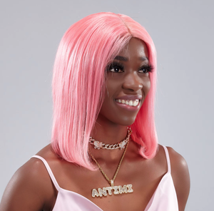 <span class=keywords><strong>Perruque</strong></span> Bob <span class=keywords><strong>rose</strong></span> <span class=keywords><strong>fluo</strong></span> en cheveux vietnamiens bruts, avec dentelle frontale HD 13x4 et cheveux de bébé, vente en gros de l'usine de Xuchang - Product Image 1