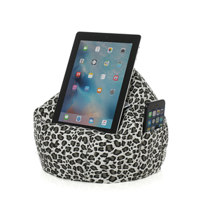 Mini cuero con estampado de leopardo, tamaño personalizable moderno, bolsa de frijol, soporte para teléfono para iPad, muebles para el hogar - Product Image 1