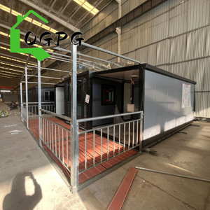 <span class=keywords><strong>Casa</strong></span> Modular Portátil Prefabricada Moderna <span class=keywords><strong>de</strong></span> 20 pies, Expandible, Tipo Villa Contenedor, con Terraza, para Oficina Personal en el Patio Trasero - Product Image 2