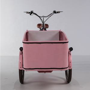 Tricycle électrique 10 pouces pour <span class=keywords><strong>famille</strong></span>, 3 roues, bicyclette avec siège coussin - Product Image 3