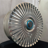 Jantes en alliage forgées BNT New Face Polished T6061 à rayons multiples concaves, 18-24 pouces, 5x112/5x108/5x114.3/5x120, ajustement universel
