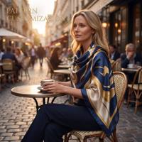 Écharpe carrée en satin de soie de mûrier 100% de haute qualité, impression personnalisée, tailles variées pour femmes, foulard/bandana/bandeau, vente en gros ODM/OEM