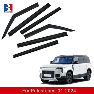 Pare-pluie pour Polestones 01 2024, déflecteur de haute qualité en PC + acier inoxydable, visière de fenêtre - Product Image 2