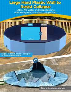<span class=keywords><strong>Piscina</strong></span> Plegable para Mascotas Nibao, <span class=keywords><strong>Piscina</strong></span> Plegable Antideslizante para Perros de Verano, <span class=keywords><strong>Piscina</strong></span> Flotante de Plástico <span class=keywords><strong>Duro</strong></span> - Product Image 2
