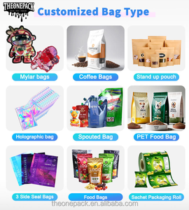 Bolsas Mylar Personalizadas con Forma 3D <span class=keywords><strong>de</strong></span> 3.5 <span class=keywords><strong>Gramos</strong></span> con Mi Logotipo para Almacenamiento <span class=keywords><strong>de</strong></span> Alimentos 4x6, Bajo MOQ, <span class=keywords><strong>Precio</strong></span> Impreso, Bolsa Mylar Die Cut Cali Pack - Product Image 3