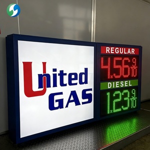 Letreros Grandes Personalizados de Fabricante, Letreros de Alta Calidad Resistentes al Agua para Exteriores, Letrero Tipo Pilar para Publicidad - Product Image 1