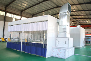 गर्म बिक्री कारखाने-आपूर्ति वाली इलेक्ट्रिक हीटिंग कार पेंट स्टेशन और स्प्रे बूथ - Product Image 6