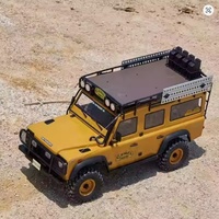 Coche RC Eléctrico Land Rover Range Rover RS a Escala 1:10, Nivel Experto, 4 Canales, con Evitación de Obstáculos, Carrocería Metálica Roja, Listo para Usar en Exteriores
