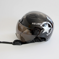 Casque professionnel unisexe pour moto, ouvert au visage, pour véhicule électrique, casque rigide, haute sécurité, bon marché, pour véhicule électrique