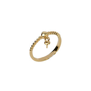 Componentes de Joyería para Mujer, Anillo de Perlas Abierto de Plata S925, Base Vacía Semiterminada para DIY, Accesorios 227 - Product Image 5