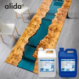 Prodotti caldi Non tossico <span class=keywords><strong>resina</strong></span> <span class=keywords><strong>epossidica</strong></span> per il legno per la costruzione di tavoli di fiume e la lavorazione del legno - Product Image 1