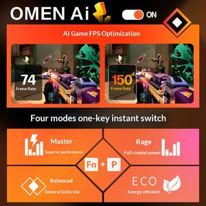 Portátil para Juegos HP <span class=keywords><strong>Omen</strong></span> 11 de <span class=keywords><strong>16</strong></span> Pulgadas, Pantalla de 240 Hz y 2.5K, Intel I7/<span class=keywords><strong>I9</strong></span>, RTX5060, DDR5, SSD, Retroiluminación RGB, Windows 11 - Product Image 4
