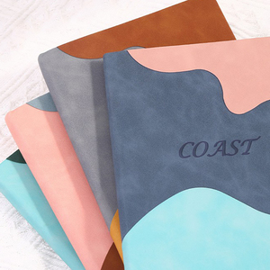 2026 New Arrival A5/B5 Màu sắc hỗn hợp mềm PU da Tạp Chí máy tính xách tay biểu tượng tùy chỉnh & in ấn may RÀNG BUỘC - Product Image 4