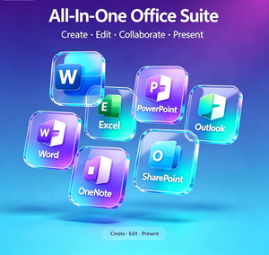 Cuenta Original de <span class=keywords><strong>Office</strong></span> 365, Almacenamiento de <span class=keywords><strong>OneDrive</strong></span> de 100 GB, Uso Vitalario, 5 Dispositivos, PC, Mac, Android, iOS, Versión Global, Entrega Inmediata - Product Image 1