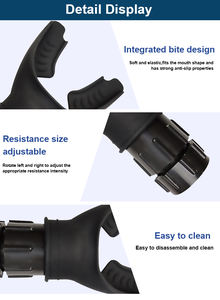 सिलिकॉन श्वसन श्वसन यंत्र यंत्र यंत्र पेट श्वसन प्रशिक्षक - Product Image 4