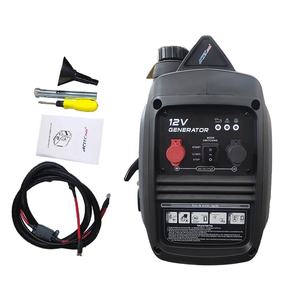 เครื่องกำเนิดไฟฟ้าแบบพกพา 12V DC รุ่นใหม่ สำหรับใช้งานกลางแจ้ง เงียบ 50Hz/60Hz 79.7 ซีซี 1.8 กิโลวัตต์ สี<span class=keywords><strong>เทา</strong></span> ใช้กับเครื่องปรับอากาศในรถยนต์ได้ - Product Image 4