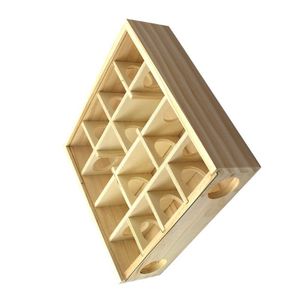 Golden Bear House Cage moderne pour animaux de compagnie en bois sûr Hamster <span class=keywords><strong>Cottage</strong></span> Tunnel Labyrinthe Boîte d'alimentation Cachette pour petits animaux, y compris les chiens - Product Image 3