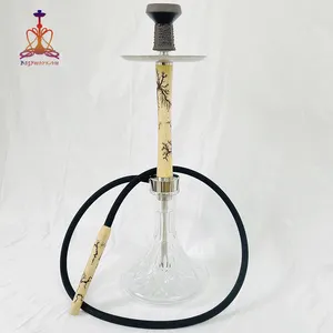 NEW RUSSIA SHISHA HOOKHA BIG BRO STAB FLASH WOODEN Stabilizer Stainless Steel 304 GEOMETRY HOOKAH WITHOUT BOTTLE