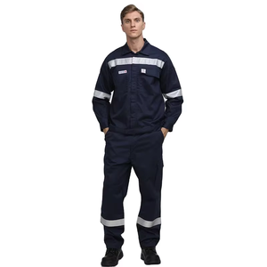 FR <strong>Coverall</strong> High Visibility 6oz Lightweight Rip-Stop Flame Resistant/Fire Retardant High Vis Coveralls Flame Retardant Coveralls - Product Image 6