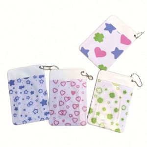 Personalized <b>Plastic</b> Bank Credit Pvc Id Clear Card Sublimation Blank Keychain Card Holder - Product Image 1