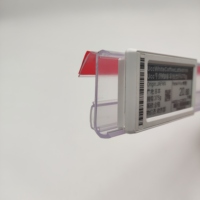 Hiplastics PHDA ESL Bande porte-étiquettes de prix en plastique pour étagère de supermarché, installation facile, taille et couleur personnalisables pour la vente au détail