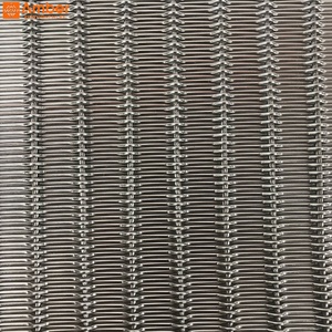 Cortina Metálica Tejida <span class=keywords><strong>de</strong></span> Malla <span class=keywords><strong>de</strong></span> Cables y Varillas Tipo H Resistente para Barandillas <span class=keywords><strong>de</strong></span> Puentes y Protección Arquitectónica - Product Image 5