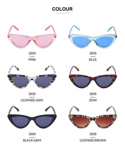 Gafas de Sol Estilo Ojo de Gato Retro con Protección UV400, Venta Caliente 2022, Lentes de Plástico para Mujer - Product Image 3
