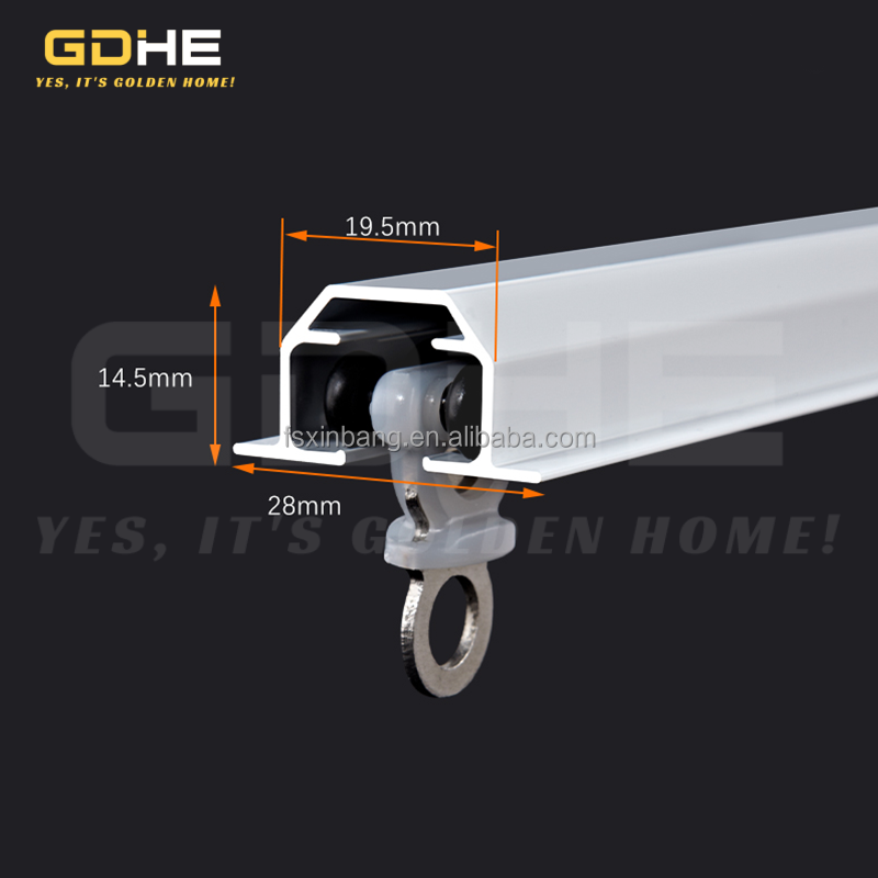 Recessed S Fold Curtain Track