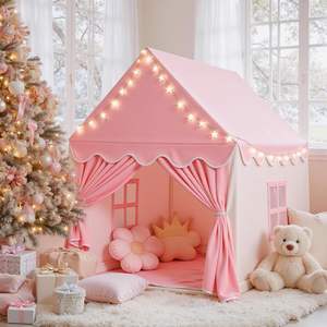 Grande tente de jeu féerique pour enfants, château de rêve, tente de princesse, cadeau pour fille, jouets pour tout-petits - Product Image 5