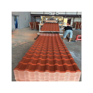 Tuiles espagnoles en PVC, tuiles en plastique pour toiture en PVC - Product Image 1
