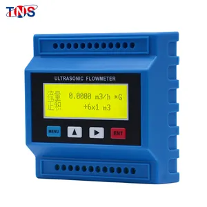 Medium High Temperature External Clamp Ultrasonic Flowmeter Modular Ultrasonic Flowmeter Variable Area Water Flowmeters Product