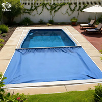 Water Crown Maßgefertigte Vollabdeckung aus PVC für Kinderpools, Premium-Spa-Schwimmbadabdeckung, Langlebiges Design, UV-Beständig