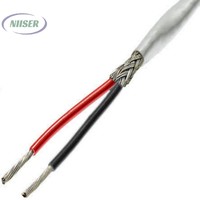 Câble de raccordement TE Raychem 44A0111-22-9 SPEC 44, 22 AWG, 0,38 mm², blanc, 600 V, double paroi, haute température, qualité aviation et militaire