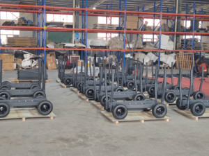 Fitness Power <strong>Sled</strong> System 4-Post Push <strong>Pull</strong> or Drag <strong>Sled</strong> for Speed Training and Agility - Product Image 6