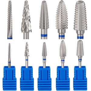 Loại bỏ Gel đánh bóng chuyên nghiệp Salon sử dụng móng tay khoan bit thiết lập hình dạng khác nhau M không tráng 3/32 ''<span class=keywords><strong>tungsten</strong></span> <span class=keywords><strong>carbide</strong></span> Nail Drill <span class=keywords><strong>Bits</strong></span> - Product Image 2